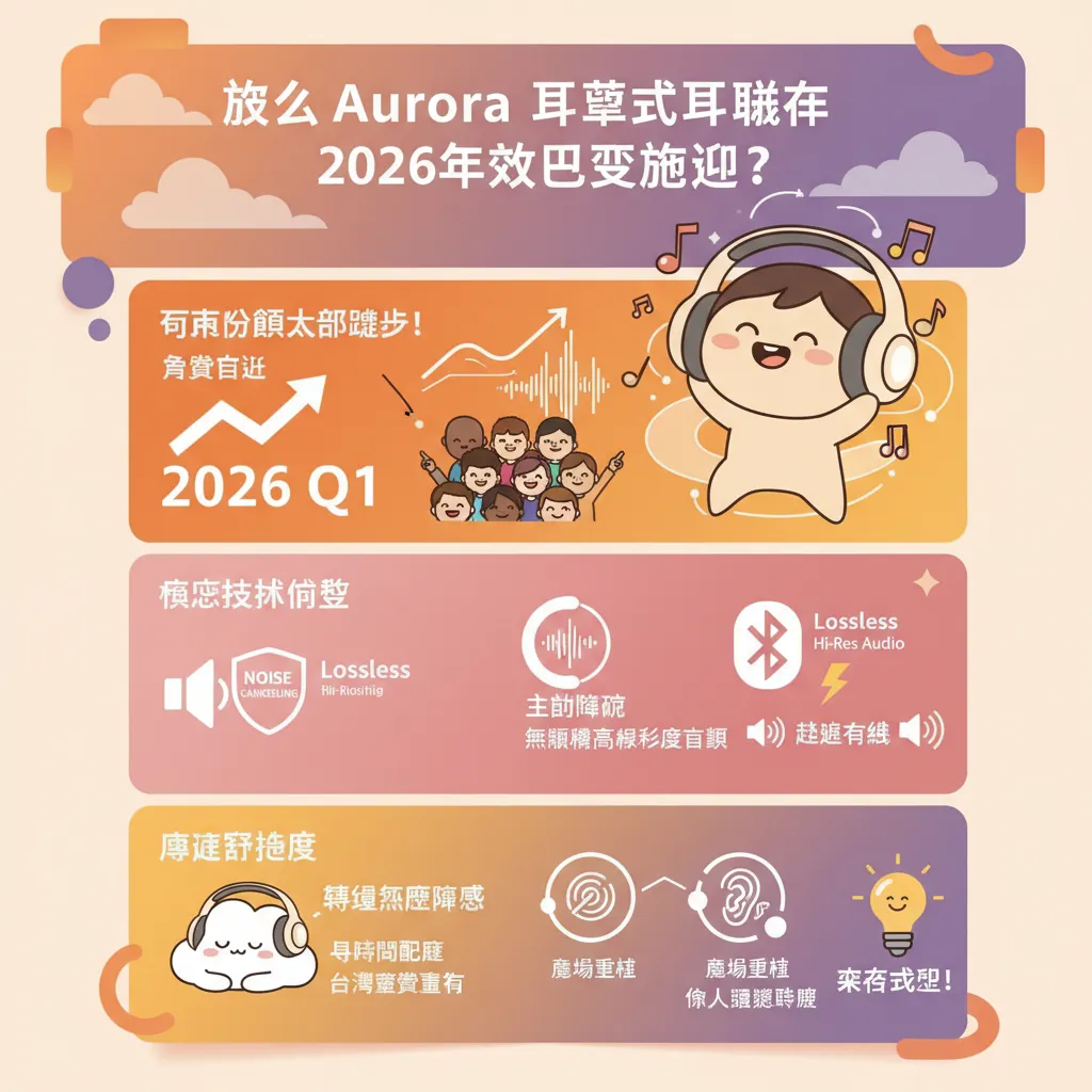 為什麼 Aurora 耳罩式耳機在2026年如此受歡迎？